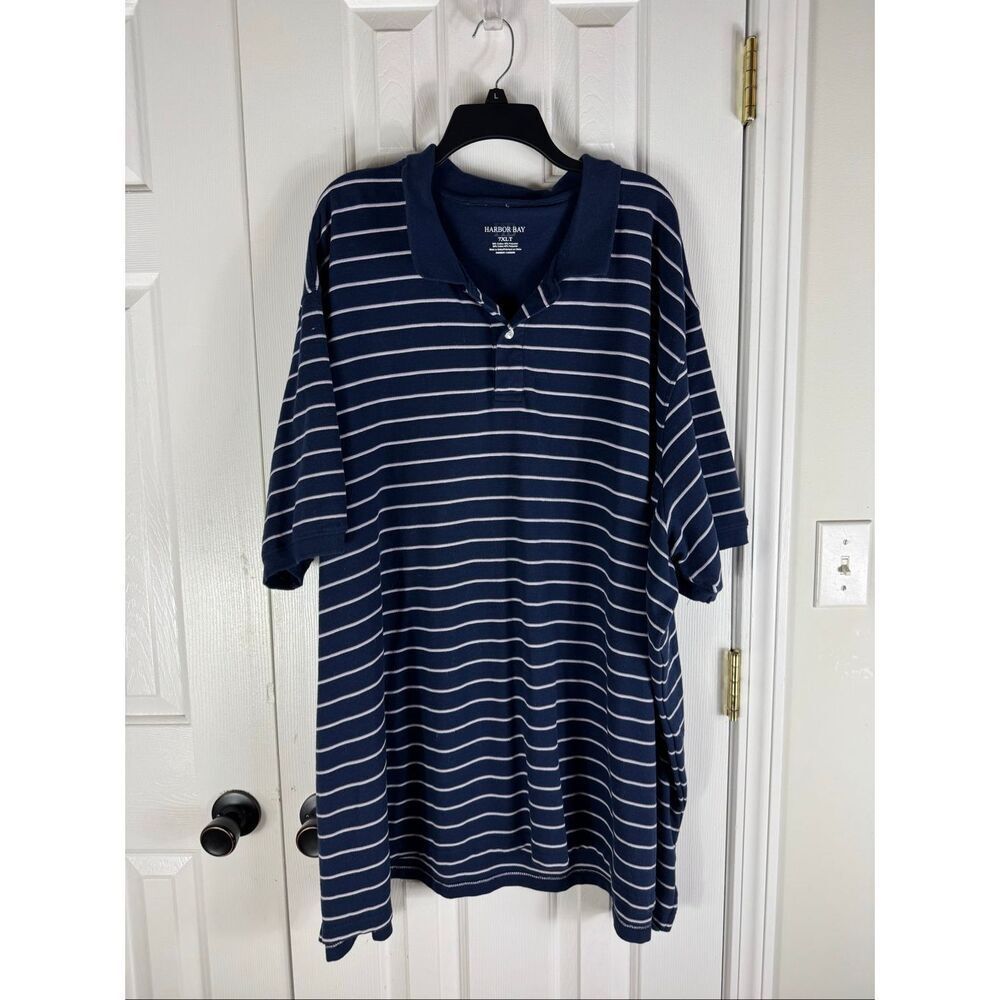 Harbor Bay Men’s Polo Shirt Size 7 XLT